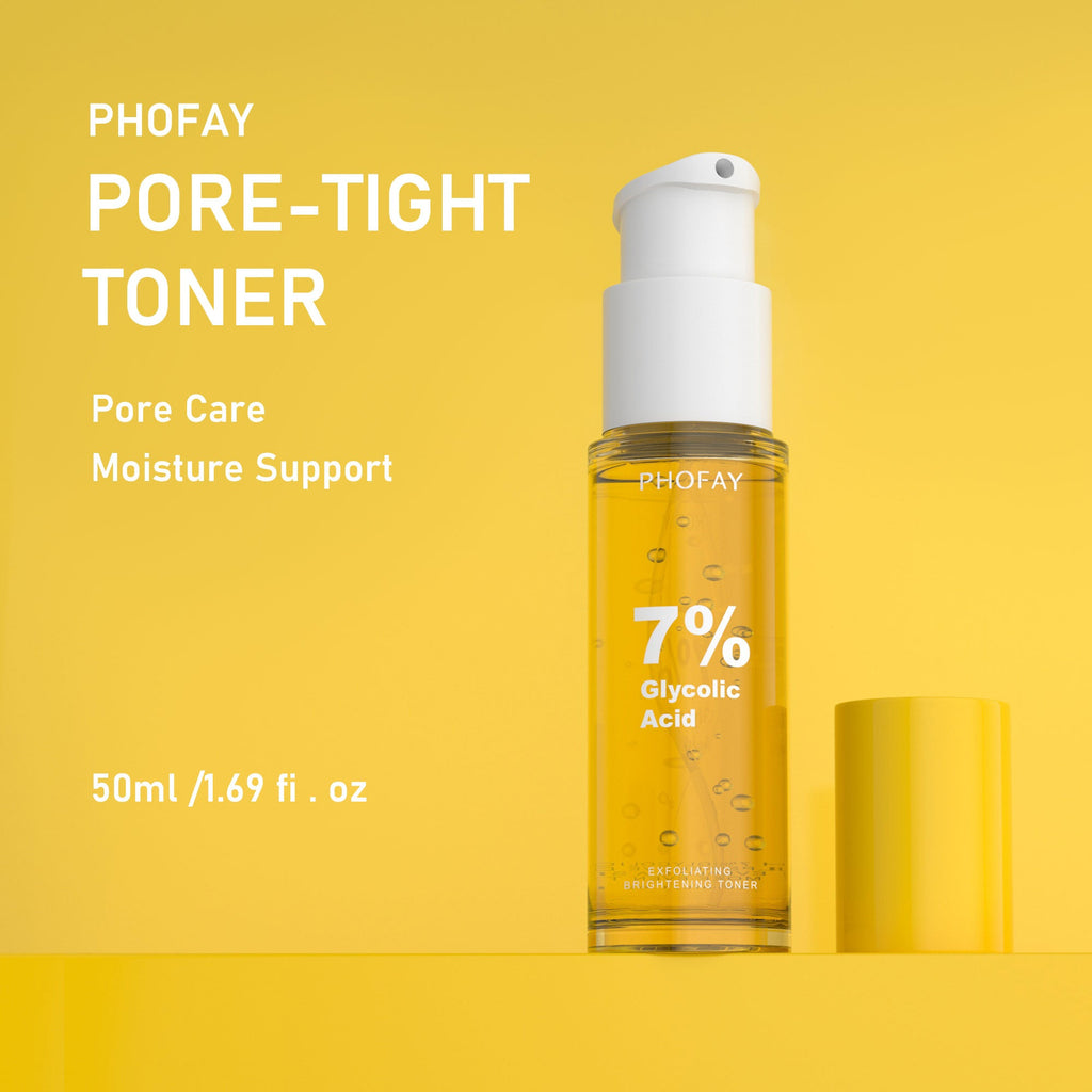 PHOFAY GLYCOLIC ACID AHA EXFOLIATING  BRIGHTENING TONER