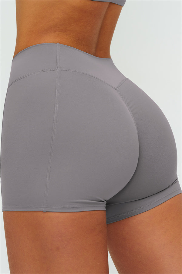 The Lushness Long Sleeve Crop top Shorts 2-Piece Set