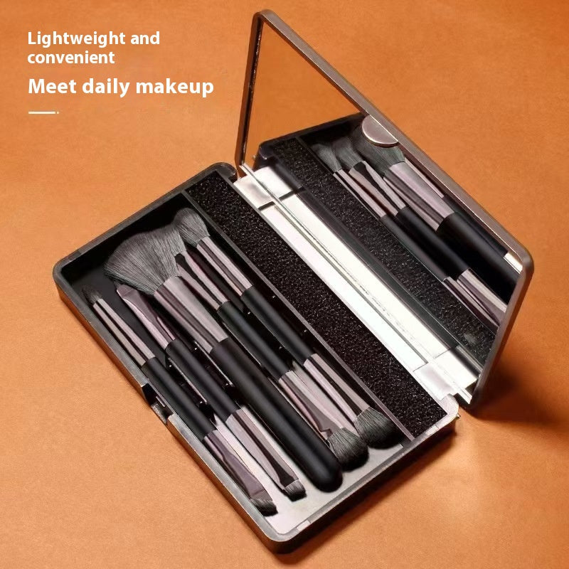 Mirror Makeup Brush Set