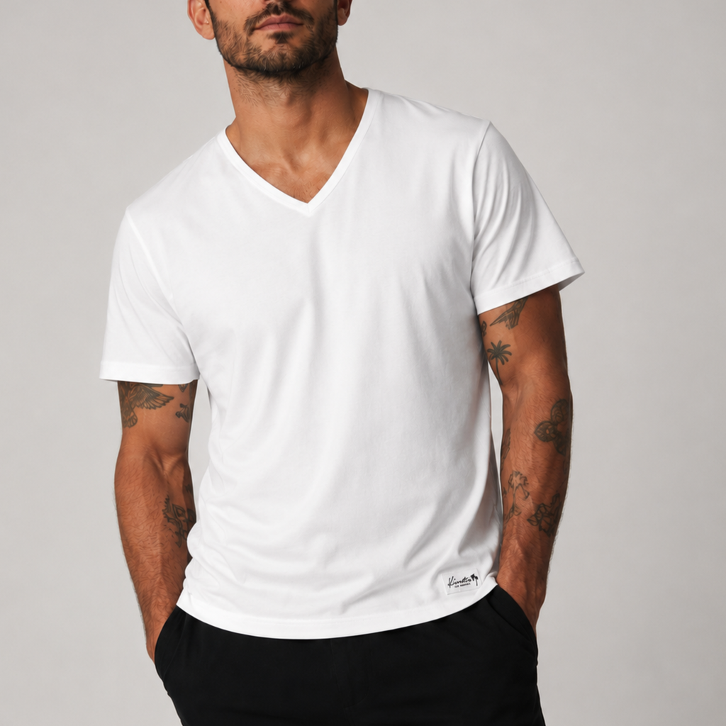 Core Four Corners Organic V-Neck Tees - Three Pack (Save $75)