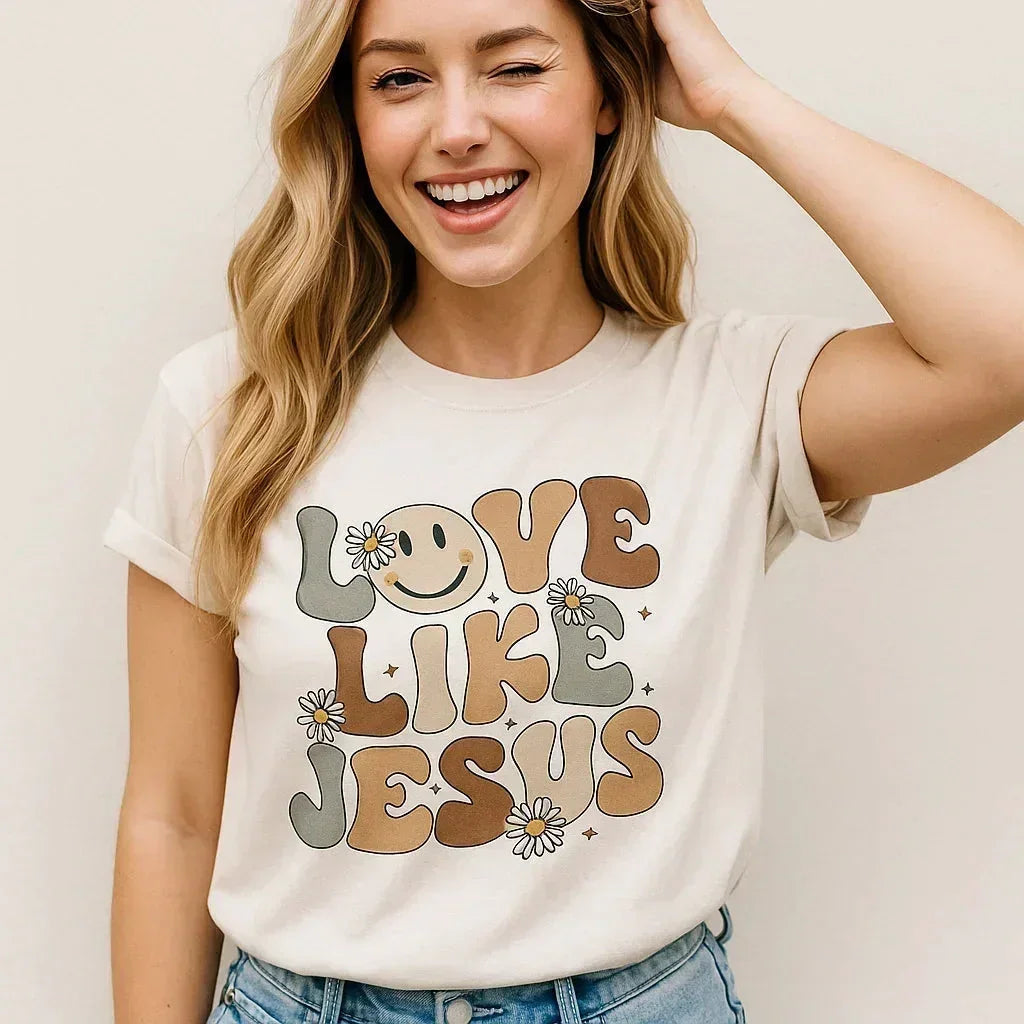 Love Like Jesus T-Shirt, Christian, Inspirational Tee