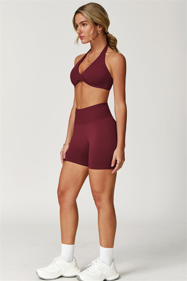 The Elara Sports Bra Shorts 2-Piece Set