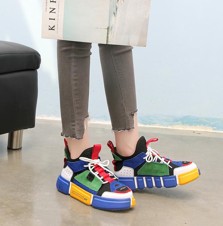 Trendy Ins Dad Shoes - Versatile Harajuku Style