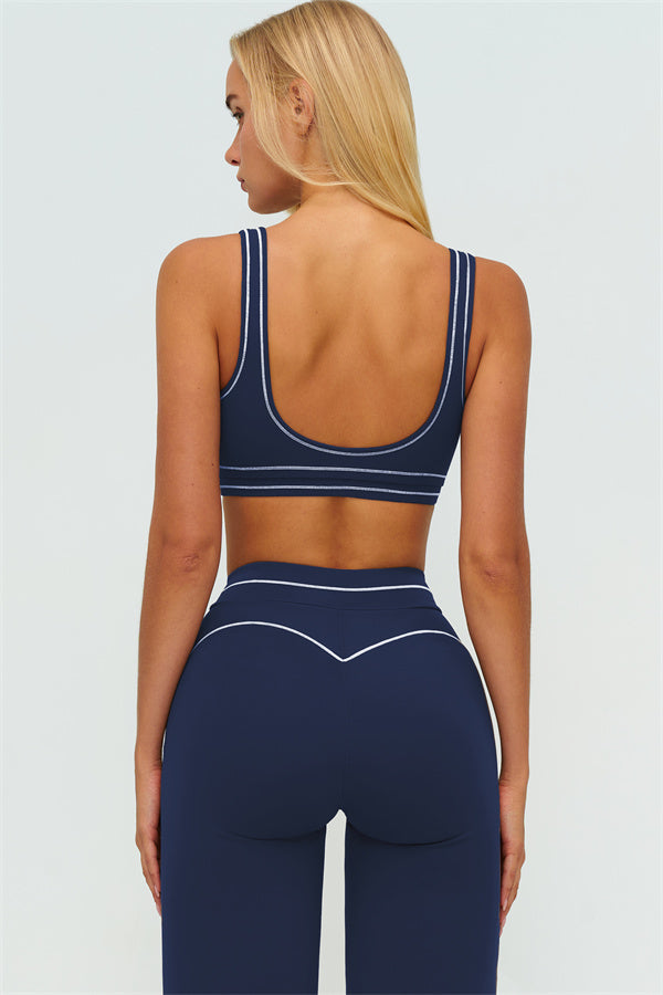 The Amara Sports Bra Flared Leggings 2-Piece Set