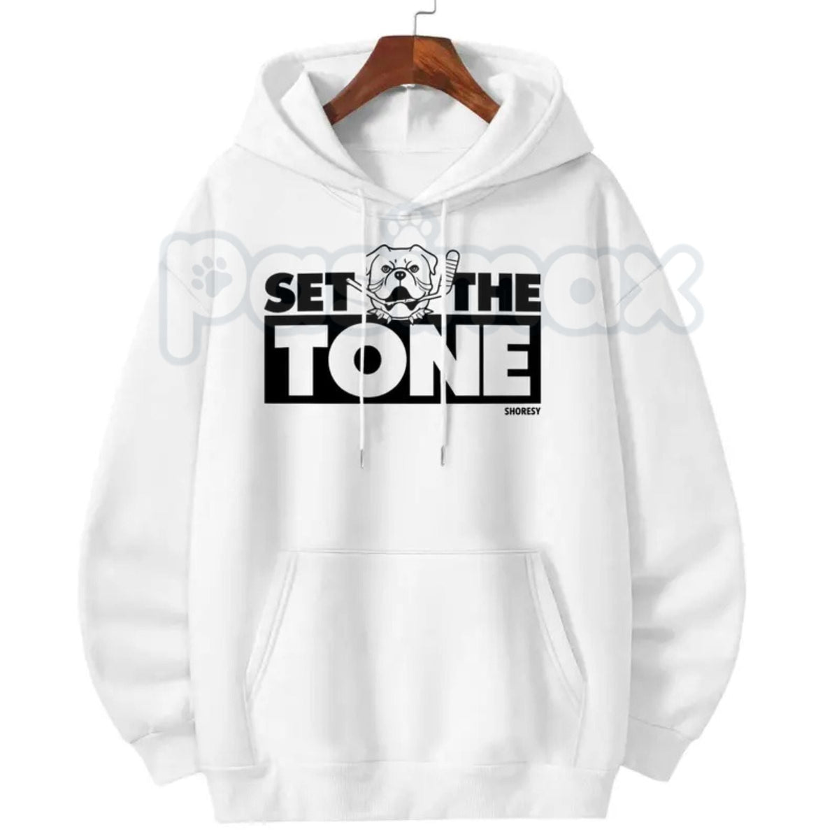 Sudbury Blueberry Bulldogs Logo Hoodie – Shoresy Hockey Fan Pullover, Funny Jock Merch & TV Show Apparel, Unisex
