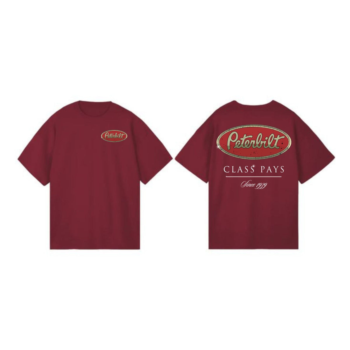 Vintage Peterbilt Shirt - Classic Truck Logo Unisex Graphic Tee, Heavy-Duty Apparel