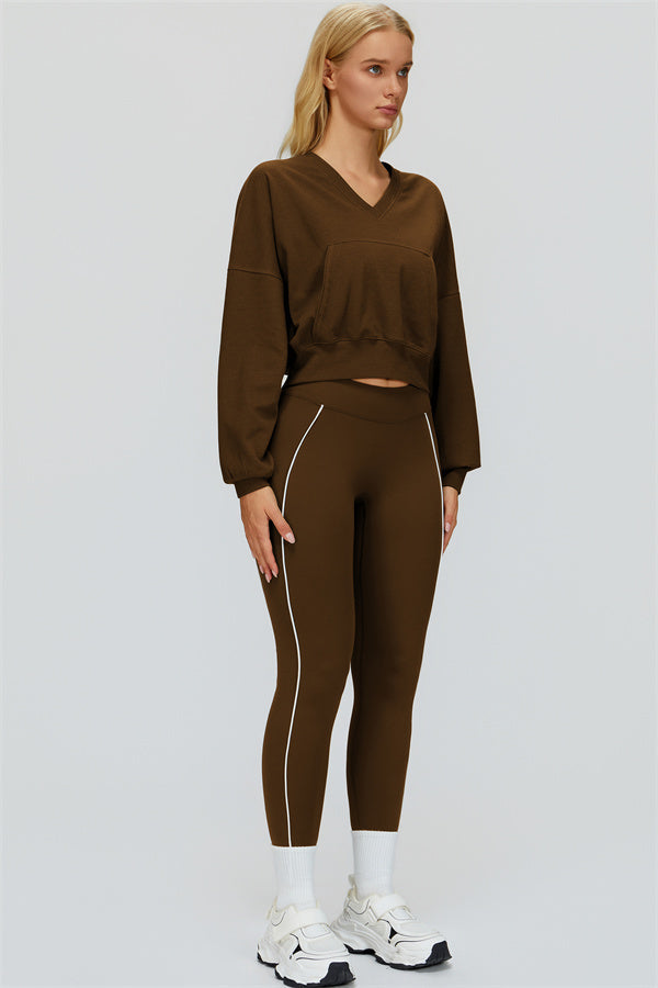 The Whisper V-Neck Hoodie
