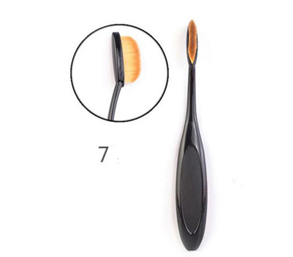 Toothbrush-Shaped Makeup Brush Set