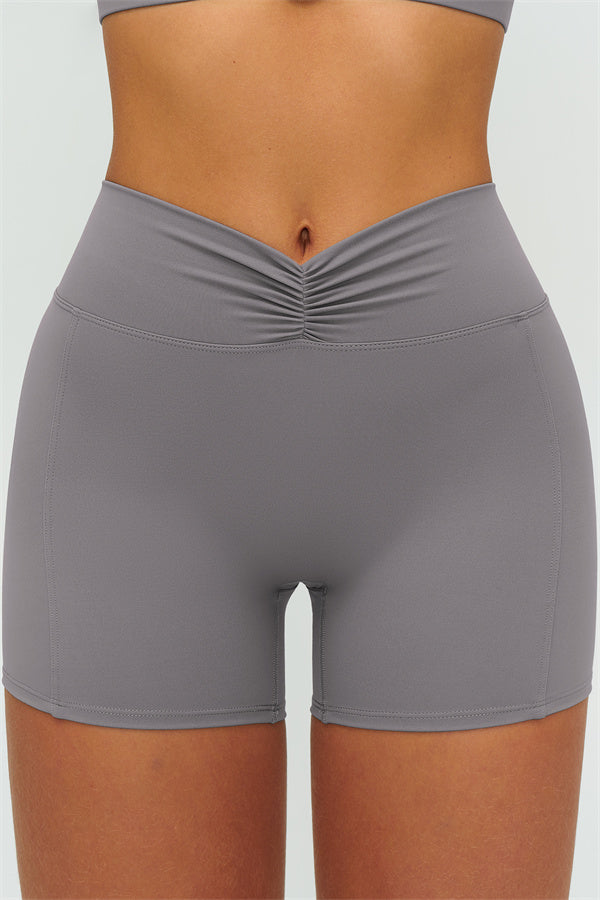 The Lushness Long Sleeve Crop top Shorts 2-Piece Set