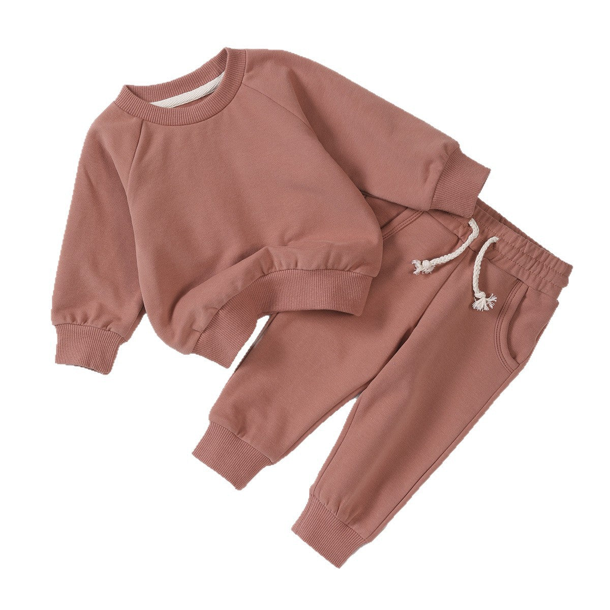 Children's Homewear Sweatshirt And Pants Set