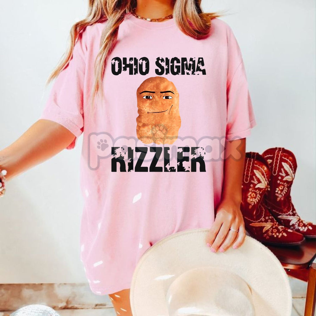 "Ohio Sigma" Meme T-Shirt - Funny Internet Memes Tee, Viral Ohio State Humor, Unisex Sigma Grindset Apparel