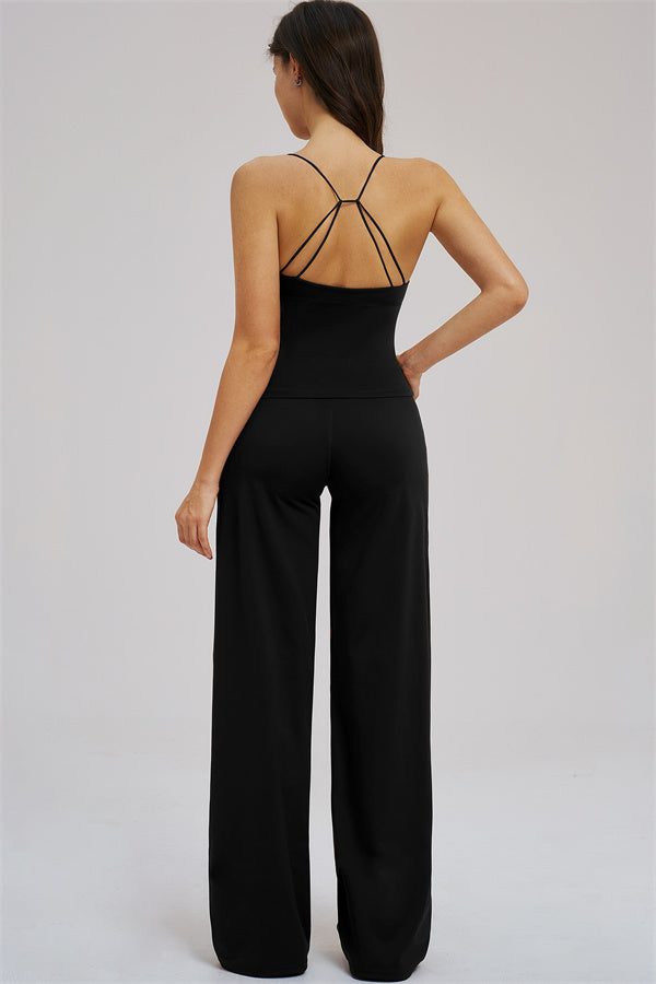 The Mosaic Tank Top Straight Leg Pants 2-Piece Set