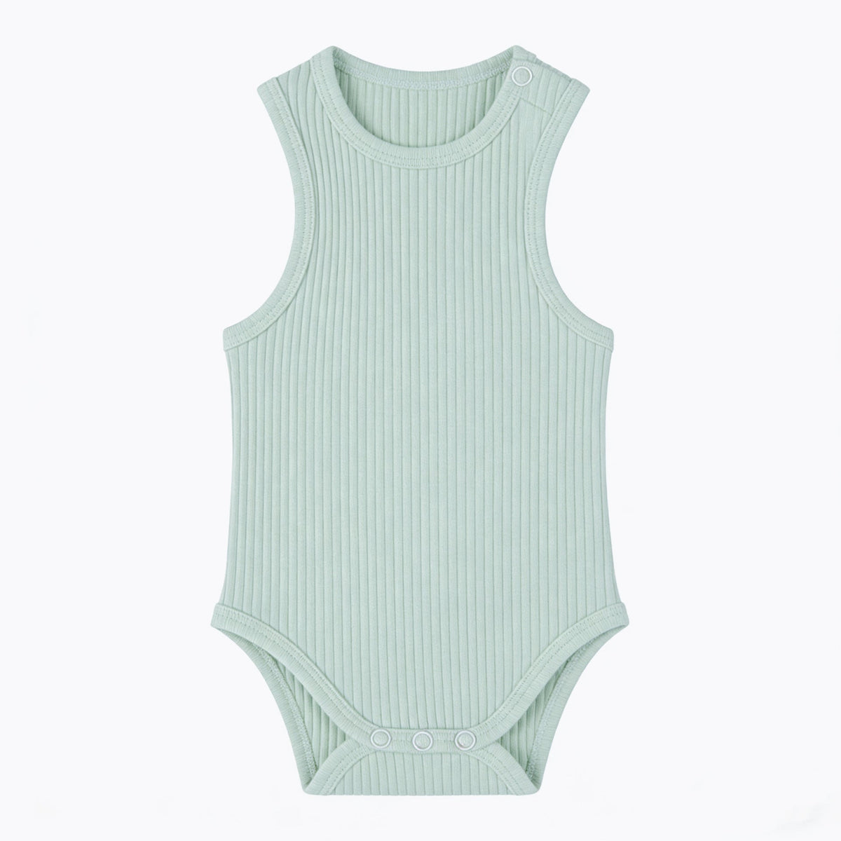 Baby Romper Knitted Ribbed Infant Onesie