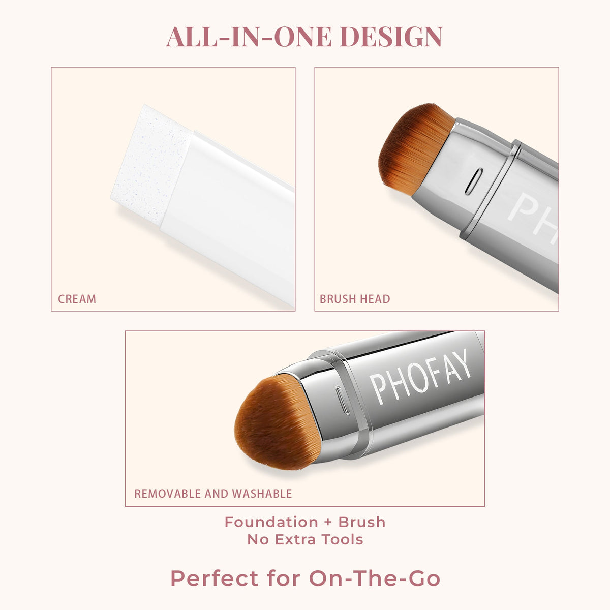 C-F022 Color-changing Foundation Stick