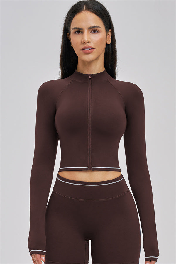 The Unbound Jacket Sports Bra Leggings 3-Piece Set