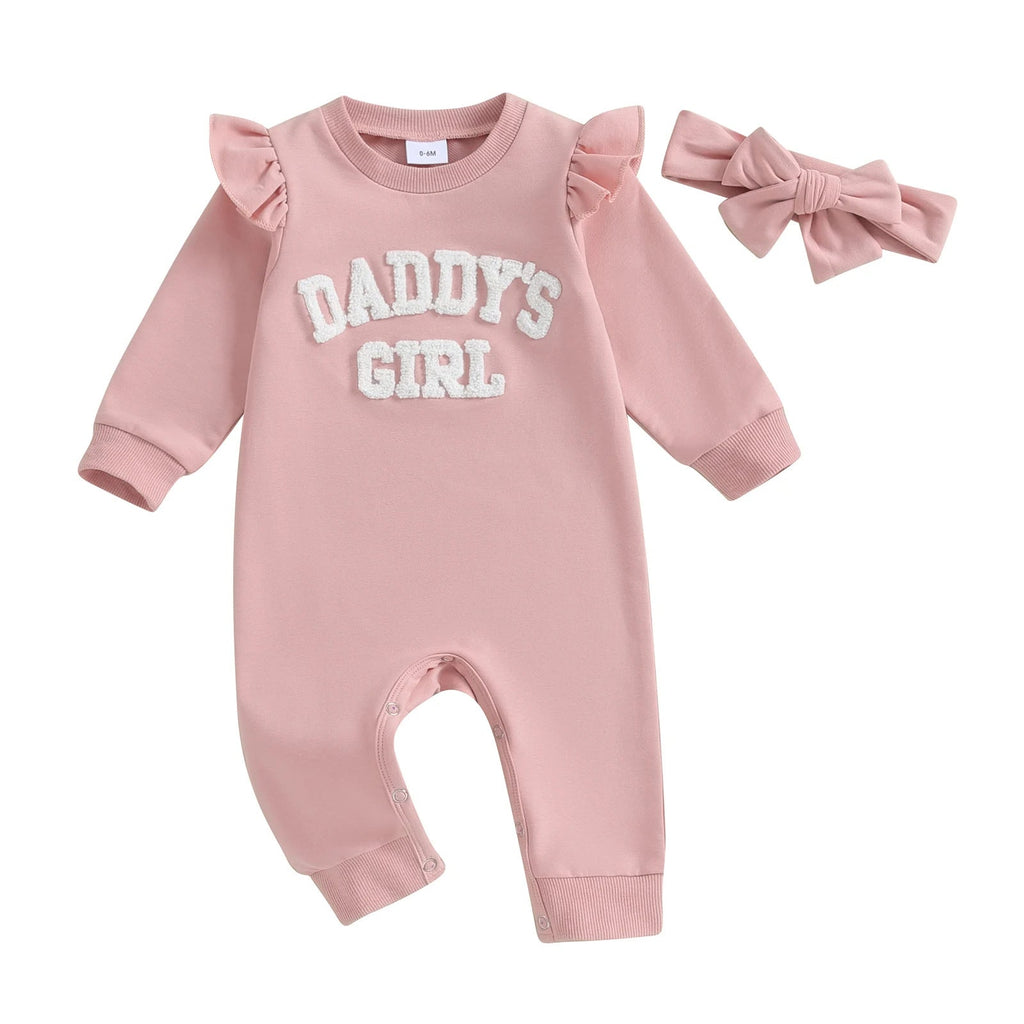 Cute And Soft Floral Crawling And Growing Romper