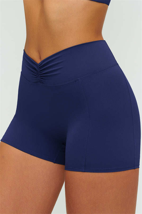 The Lushness V-Back Sports Bra Shorts 2-Piece Set