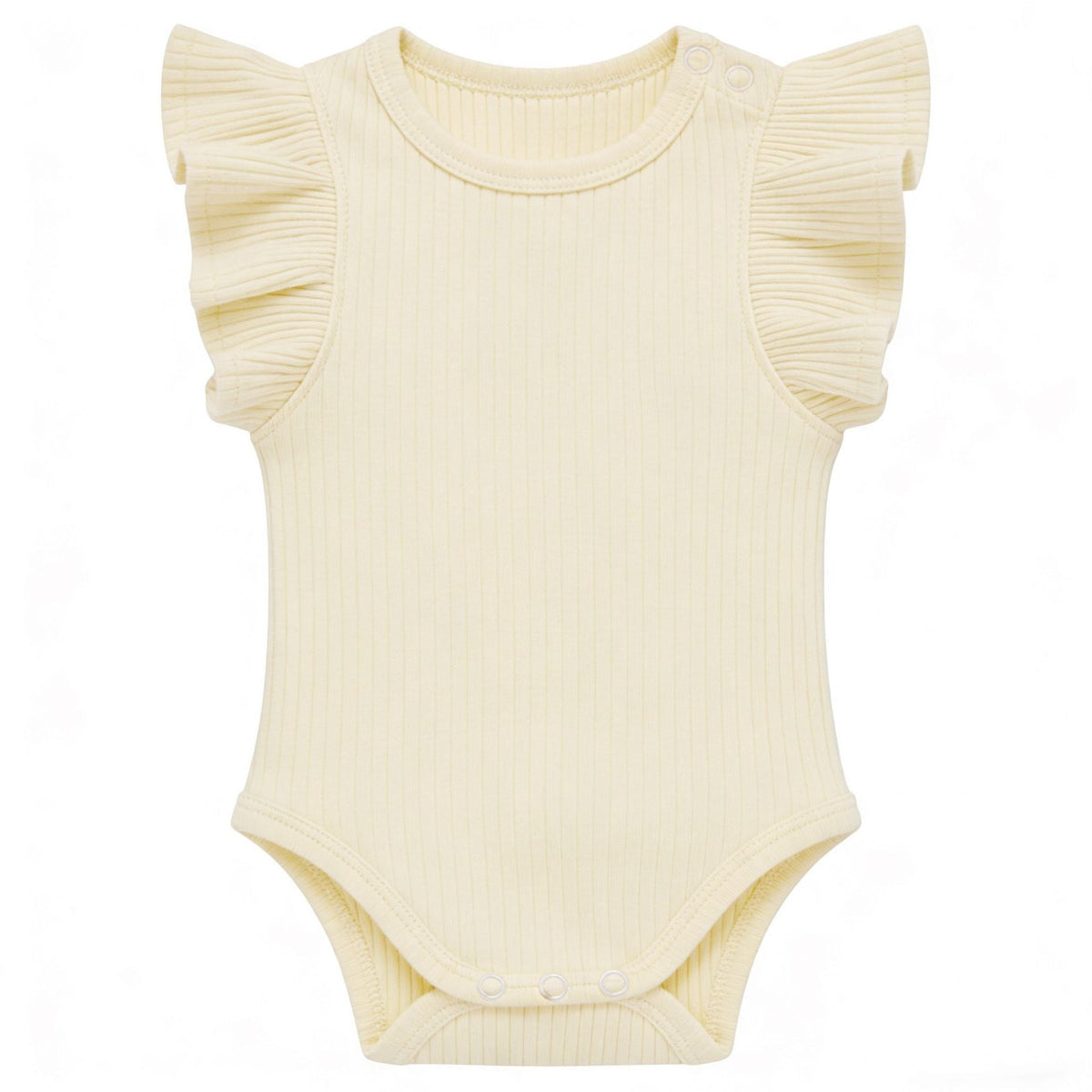 Baby Romper Knitted Ribbed Infant Onesie