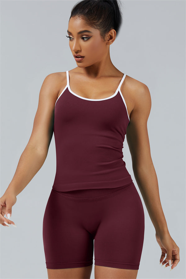 The Elevate Crop Top Shorts 2-Piece Set