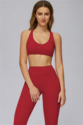 The Radiance Racerback Sports Bra Leggings 2-Piece Set
