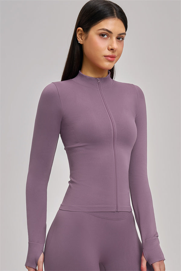 The Vision Jacket Sports Bra Shorts 3-Piece Set