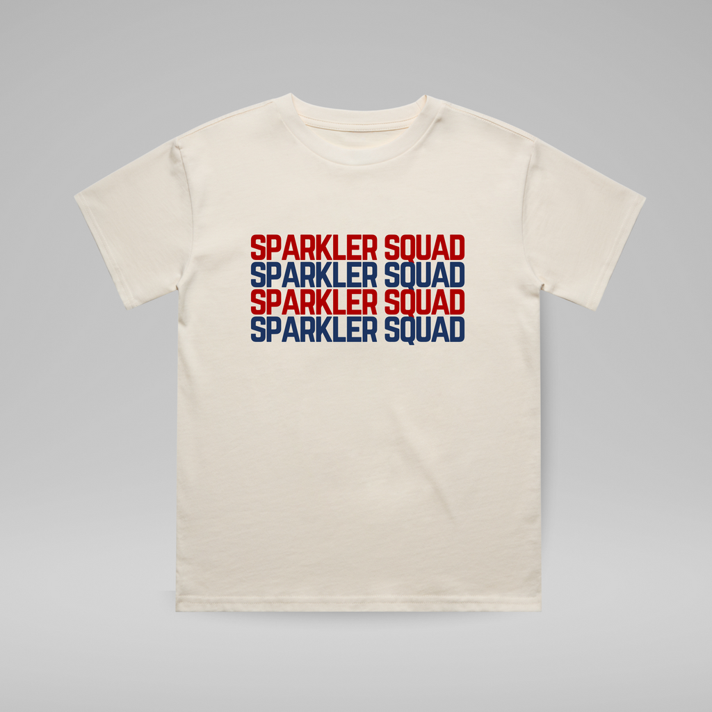 SPARKLER SQUAD TEE - VINTAGE CREAM