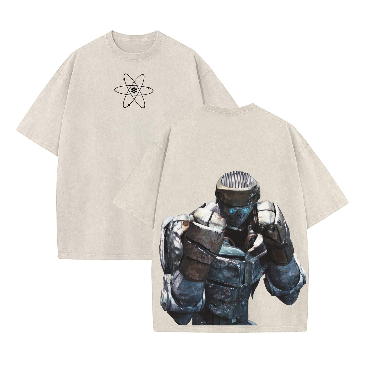 Atom Real Steel T-Shirt – The People's Champion Robot, Movie-Inspired Graphic Tee