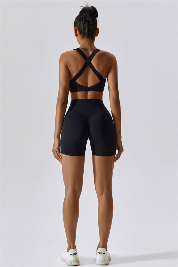 The Eloise Sports Bra Shorts 2-Piece Set