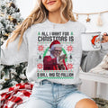 Baby Billy Freeman 'Running in the Halls' Christmas Sweatshirt | Righteous Gemstones Musical Moments Jumper | Ironic Holiday Fan Gear