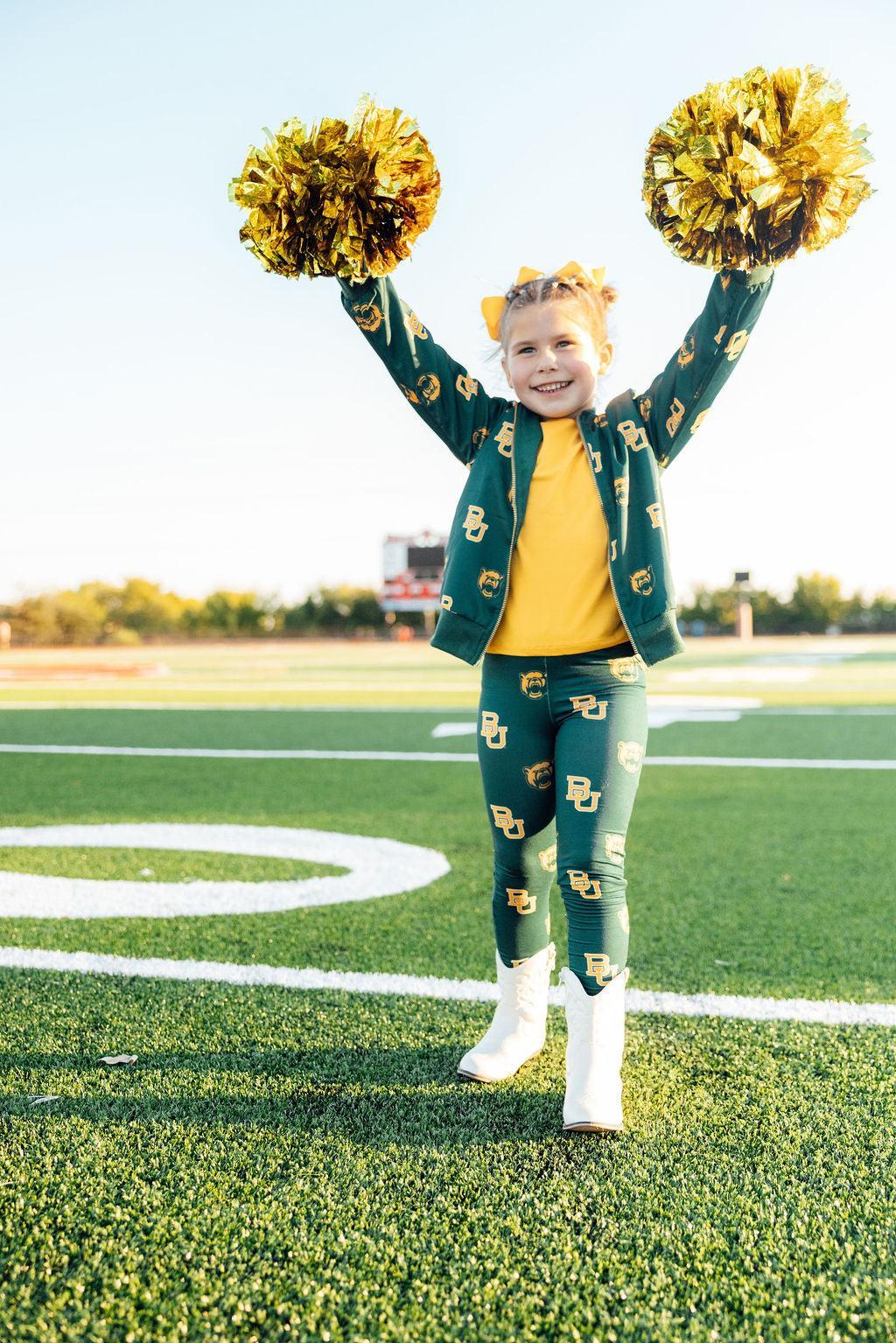 Baylor Green Bear Leggings