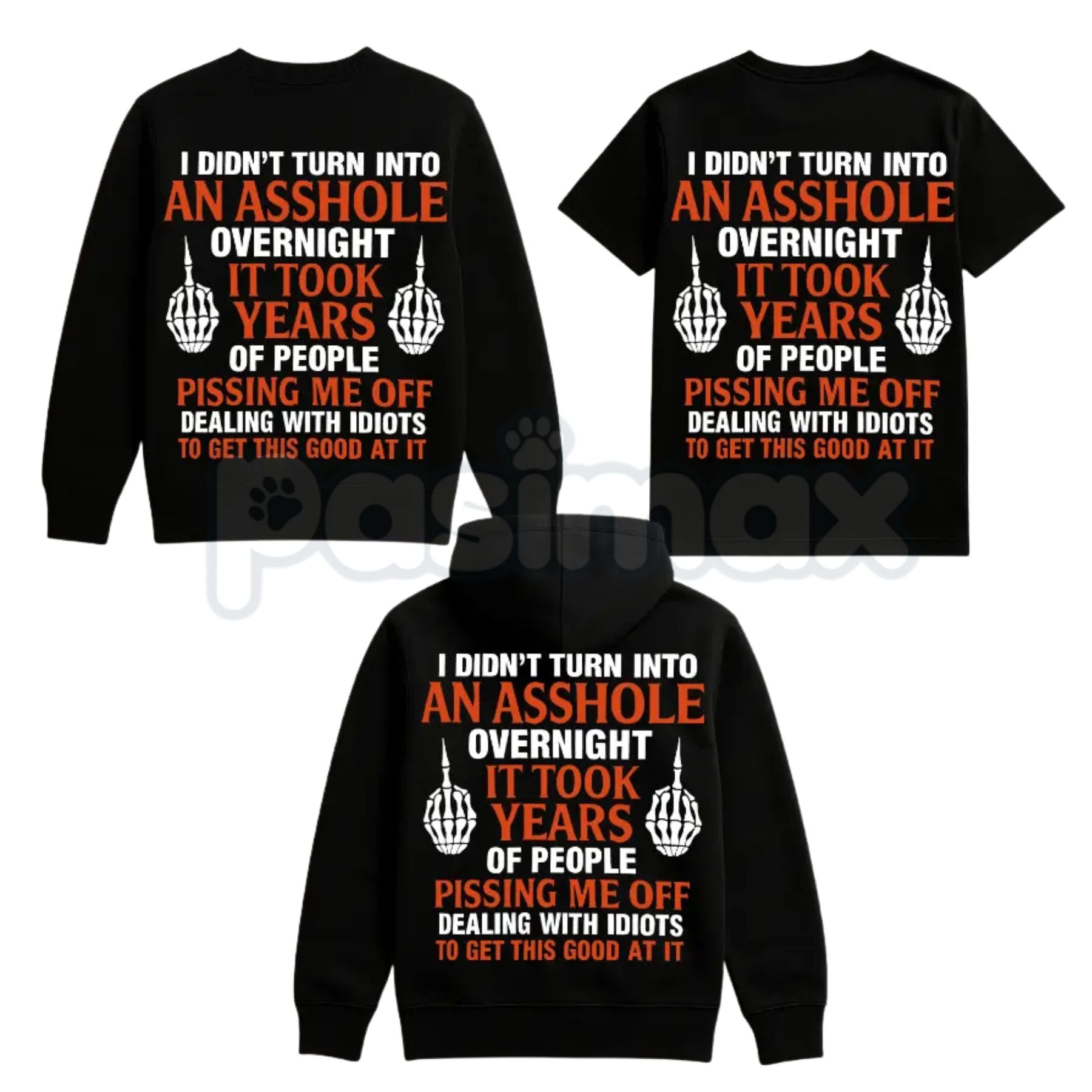 Being Pissed Off Is My Cardio – Funny Sarcastic Quote Hoodie, Sweatshirt & T-Shirt