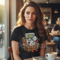 Cool Old Game Boy Detective Shirt - Retro Gaming Console Funny Cotton Graphic Tee, 8-Bit Detective Humor Apparel, Nostalgic Gaming Gift