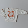 Checkered Ghost Crewneck Sweatshirt