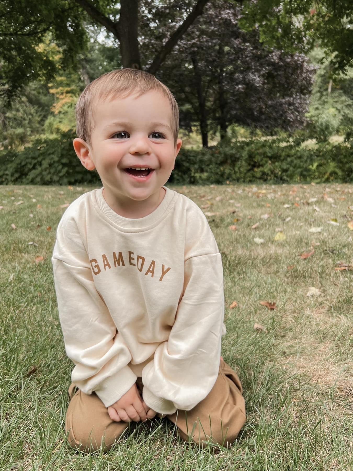 Gameday Crewneck Sweatshirt – Cream