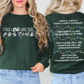 Friends Christmas Sweatshirt – Retro TV Show Holiday Crewneck – The One With The Christmas Tree