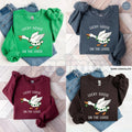 Funny St. Patrick's Day Goose Sweatshirt – Lucky Goose "Honk" Sweater, Retro Irish Graphic Crewneck