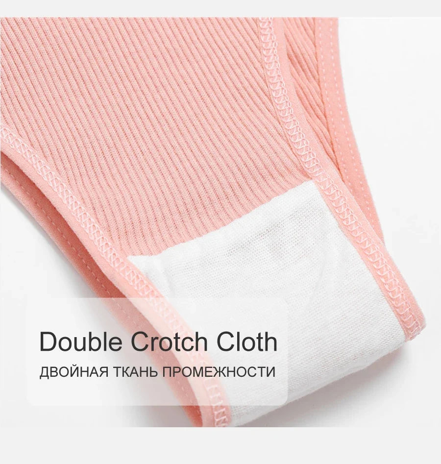 Sexy V Waist Cotton Panties for Women Female Brazil Underpants Ladies Low Rise Briefs Underwear Breathable Girls New Lingerie