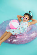 Happy as a Clam Tank Twirl Dress