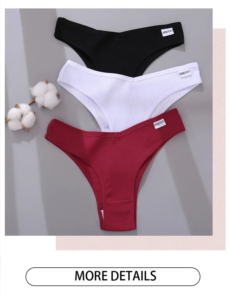 Women Cotton Briefs Panties Ladies M-2XL Underwear Sexy Low Waist Panti Female Seamless Lingerie Girls Plus Size Soft Intimates