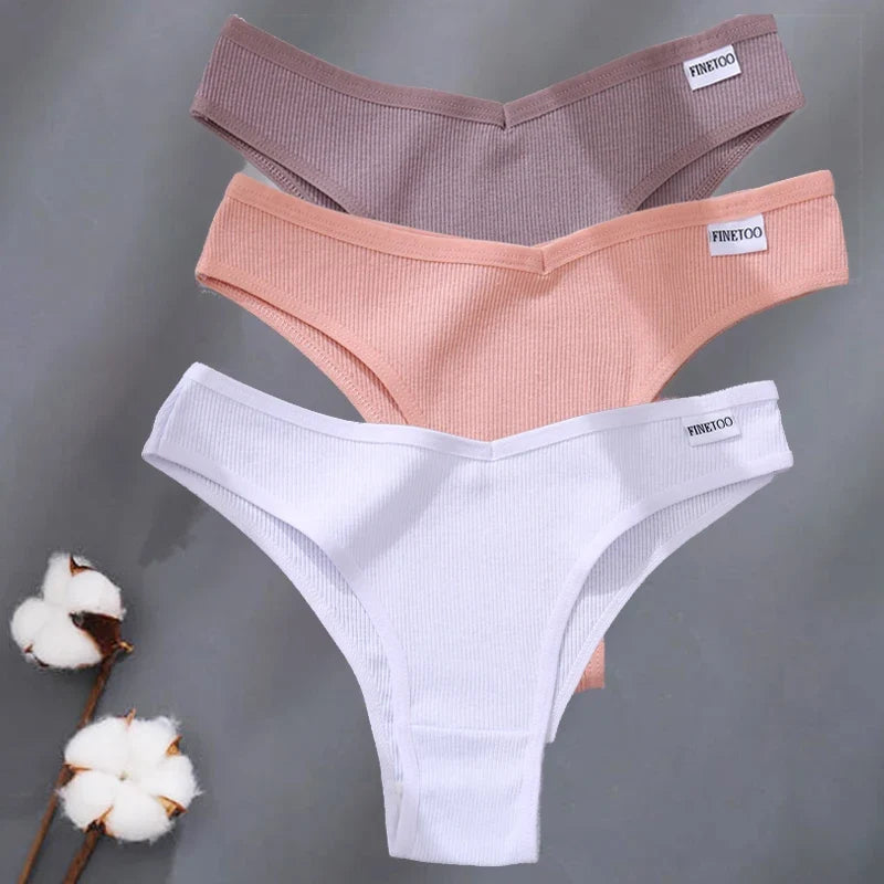 4Pcs/Set Cotton Panties Low Rise Briefs Women Underwear Bikini Ladies Sexy Underpants Female Intimates Girls Lingerie 2022 Hot