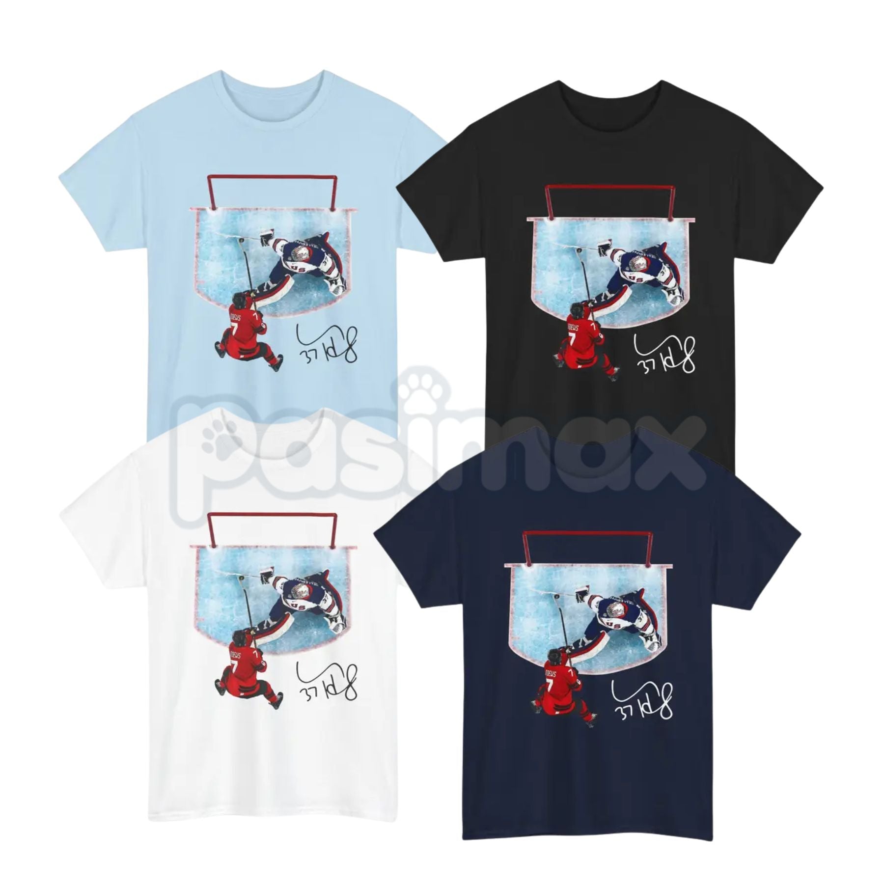 Hellebuyck "The Great Wall" Save T-Shirt - USA Ice Hockey Graphic Tee, Premium 100% Cotton Goaltender Fan Top, American Hockey Legend Streetwear, Pro-Level Save Sequence Apparel, Unique Gift for Hockey Fans & Goalies