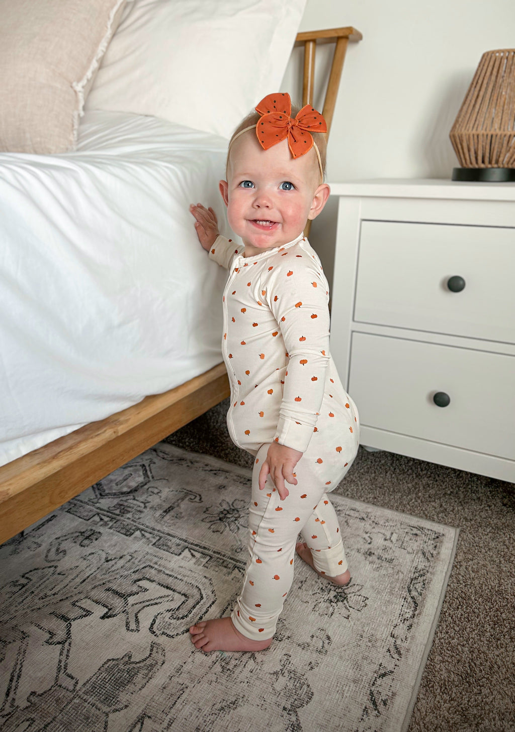 Little Pumpkin Bamboo Zippy Romper