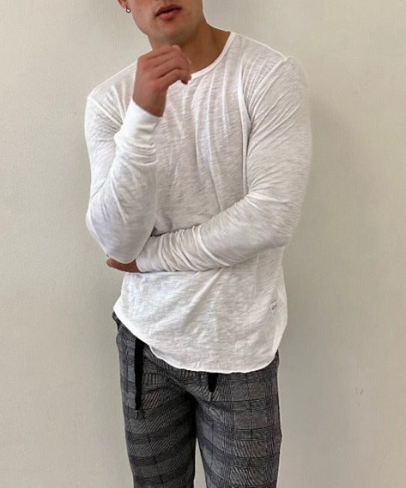 4 Corners Long Sleeve (White)