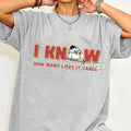 "I Know How Many Licks It Takes" Funny T-Shirt - Classic Pop Culture Nostalgia Tee, Witty Statement Shirt