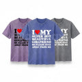 I Love My Super Hot Girlfriend Vintage Washed Tee – Bold Loyalty Slogan T-Shirt, Funny Relationship Streetwear