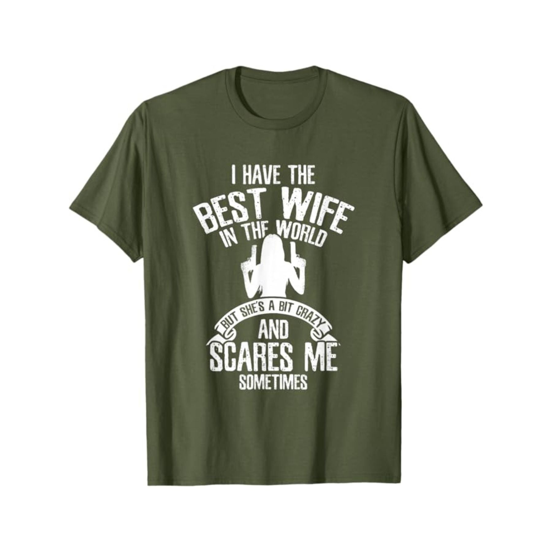 "I have the best Wife" T-Shirt - Funny Husband Humor Tee, Summer Casual Gift for Him