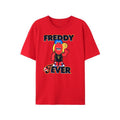 Indiana Fever Freddy Fever Youth Tee - Red Basketball Shirt, Kids WNBA Fan Apparel