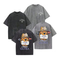 Michelob Ultra American Dog Vintage Washed T-Shirt – Retro Beer & Golden Retriever Graphic Tee, Lightweight Cotton Summer Top