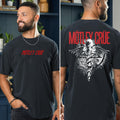 Motley Crue Tour Shirt - ‘Kickstart My Heart’ Front & Back Print, Black Rock Concert Tee