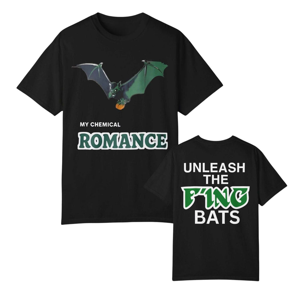 My Chemical Romance "Unleash The F'ING Bats" T-Shirt - The Black Parade Tour 2025 Merch, Emo Band Shirt